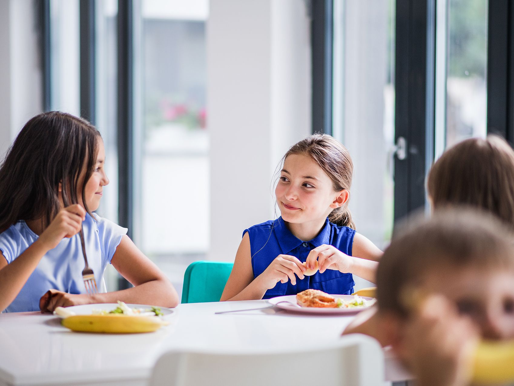 Immagine decorativa mensa scolastica