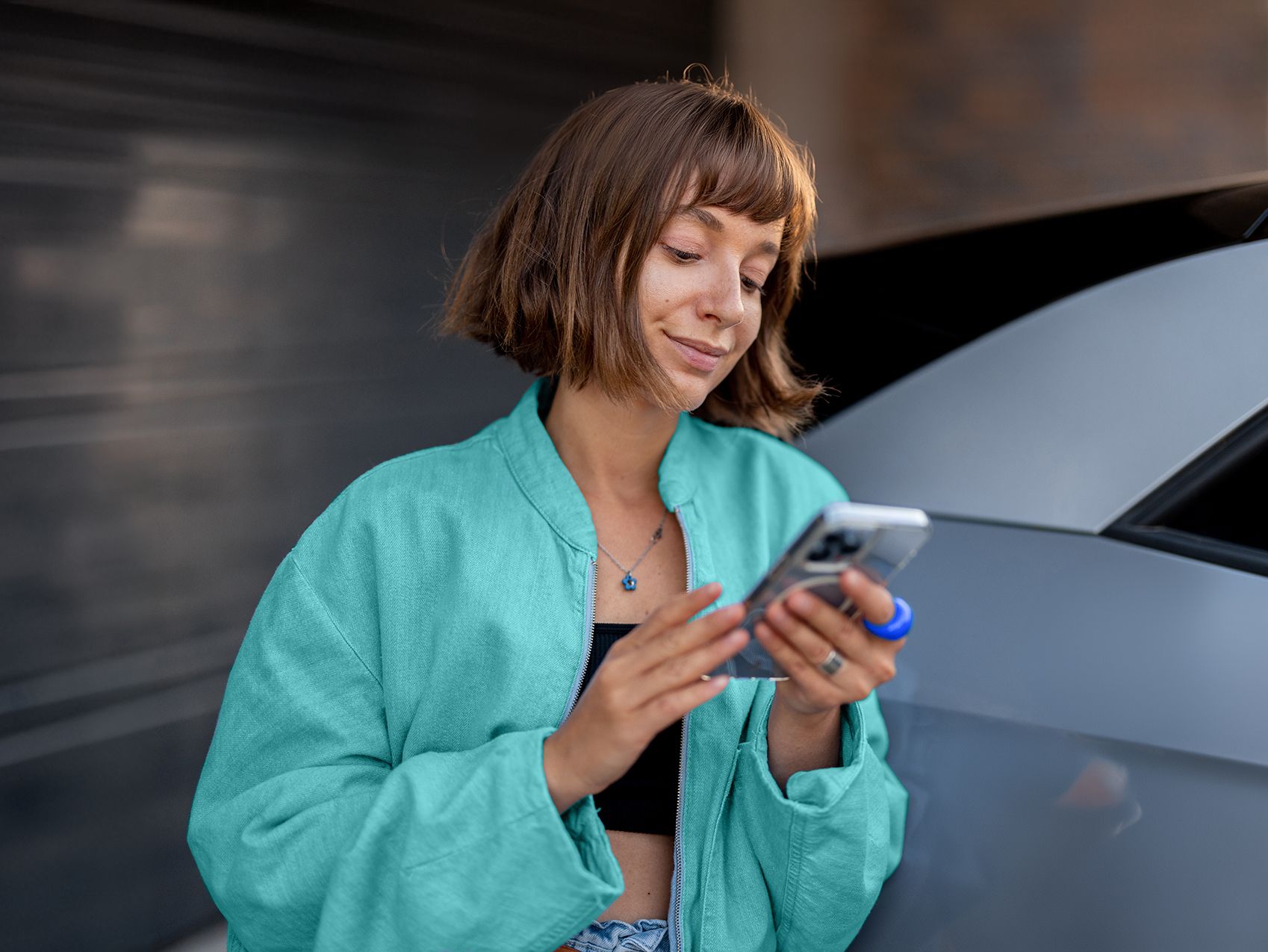 Immagine decorativa uso smartphone