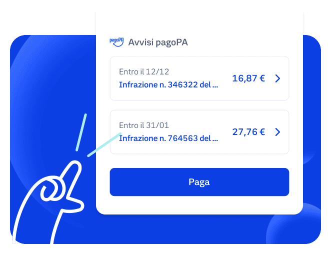 Esempio di pagamento in app
